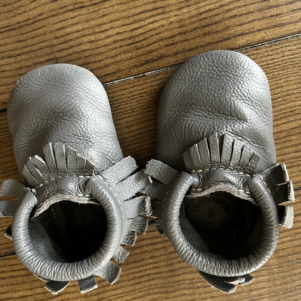 Freshly picked moccasins size 4